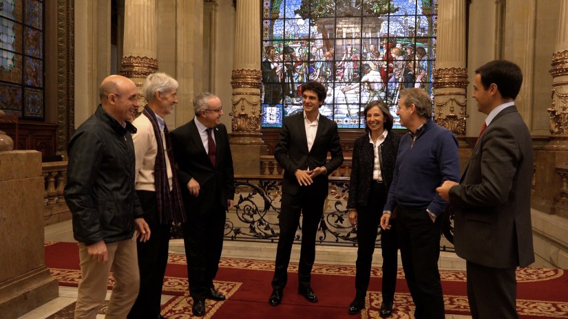 Unai Rementeria Enkarterrirako sustapen-plan bat egiteko lankidetzan ari diren adituekin bildu da Unai Rementeria Enkarterrirako sustapen-plan bat egiteko lankidetzan ari diren adituekin bildu da