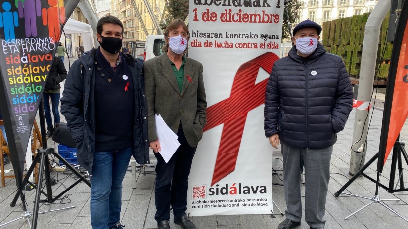 EAJ-PNVk bat egin du HIESaren Mundu Egunaren ospakizunekin, eta ohartarazi du ezin dugula  EAJ-PNVk bat egin du HIESaren Mundu Egunaren ospakizunekin, eta ohartarazi du ezin dugula