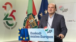 EAJ-PNVk Europaren Etorkizunari buruzko Konferentziarako lehen ekarpena aurkeztu du gaur, maiatzak 9, Europaren Egunean
