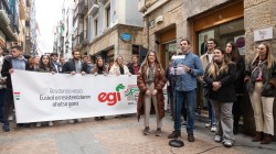 Pradalesek aldarrikatu du “gazte bakoitzak” bere lanpostuan “lan baldintza onak” lehen egunetik izan behar dituela “bizi proiektua Euskadin garatu ahal izateko”